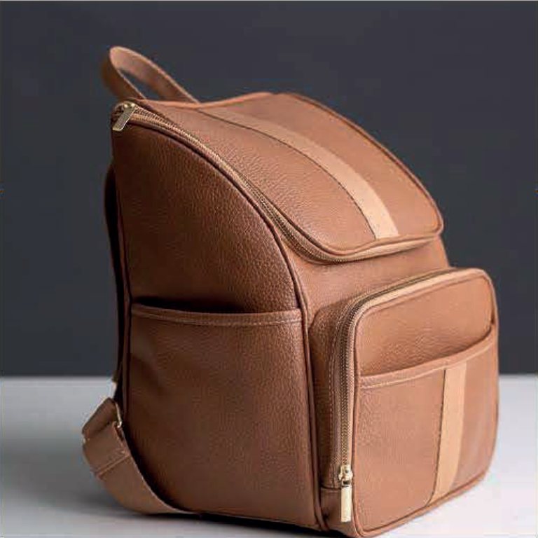 Mochila caramelo